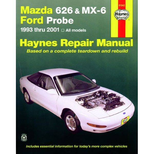 626 93-02 MX-6 Probe 93-97  Revue Technique Haynes MAZDA FORD Anglais