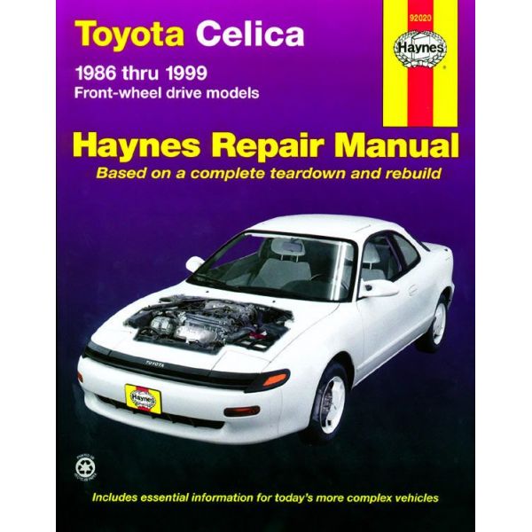 Celica 86-99 Revue Technique Haynes TOYOTA Anglais