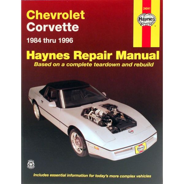 Corvette 84-96 Revue technique Haynes CHEVROLET Anglais