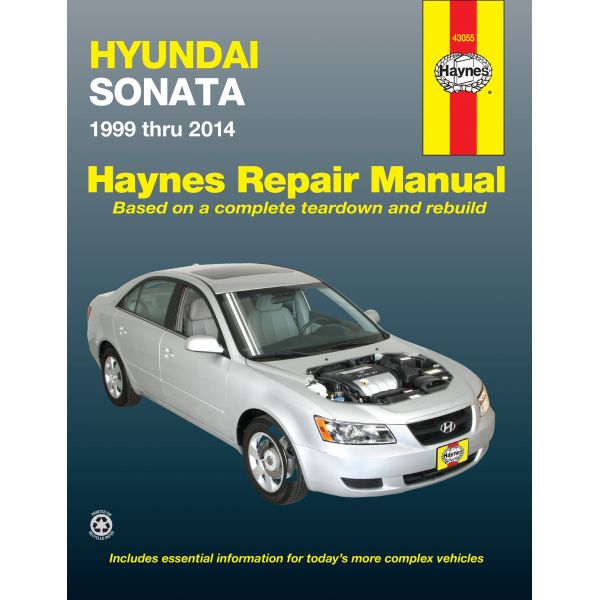 Sonata 99-14 Revue technique Haynes HYUNDAI Anglais