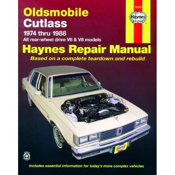 Cutlass Supreme 74-88 Revue Technique Haynes OLDSMOBILE Anglais