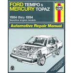 Tempo - Topaz 84-94 Revue technique Haynes FORD MERCURY Anglais