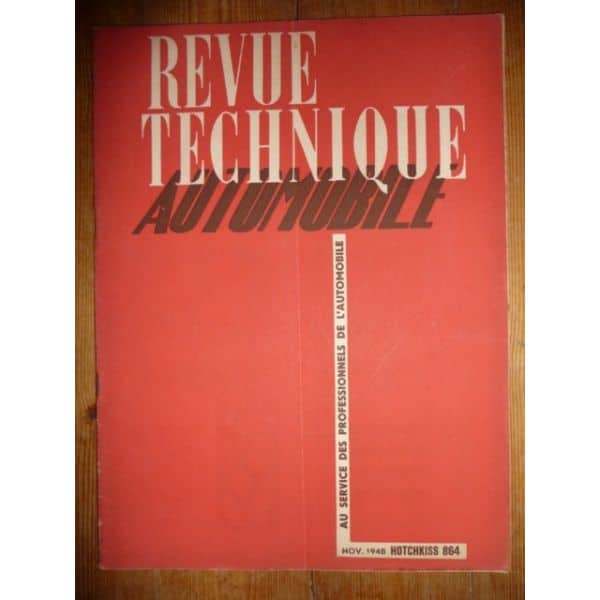 864 13CV Revue Technique Hotchkiss