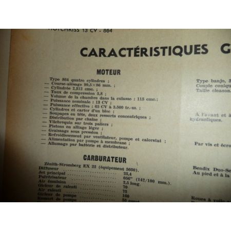 864 13CV Revue Technique Hotchkiss