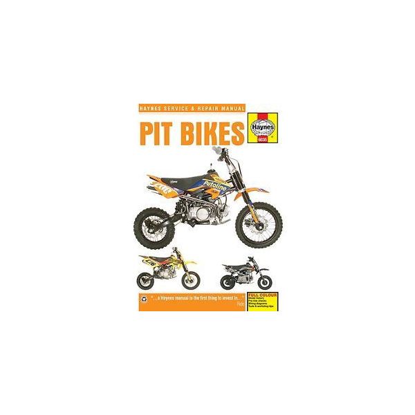 Pit Bikes Manual Revue technique Haynes Anglais