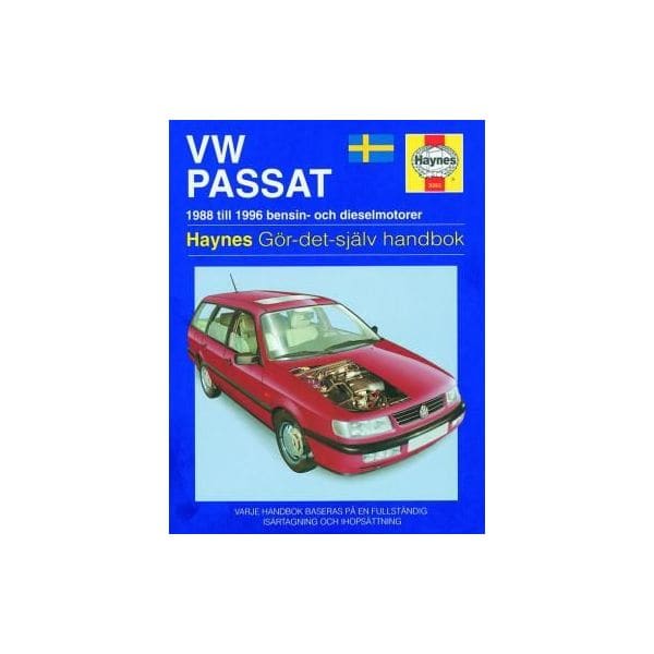 Passat 88-96 Revue technique Haynes VW VOLKSWAGEN Suédois