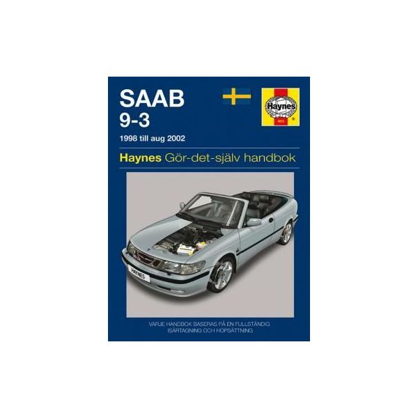 Saab 9-3 98-02 Swedish Revue technique Haynes