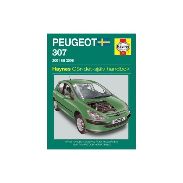 Peugeot 307 01-07 Swedish Revue technique Haynes