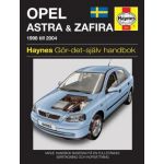 Opel Astra Zafira 98-04 Swedish Revue technique Haynes