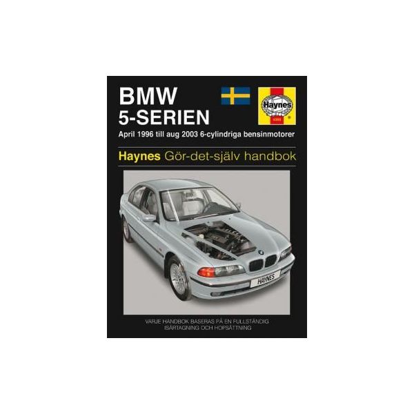 BMW 5-Serien 96-03 svenske utgayva Swedish Revue technique Haynes