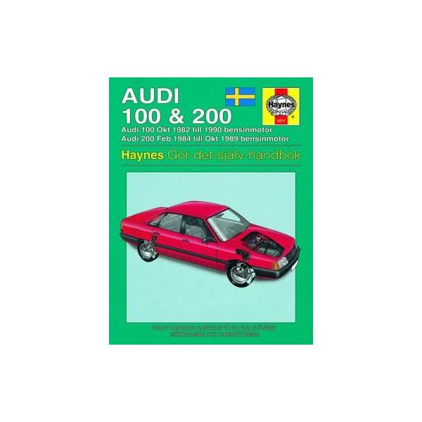 Audi 100 200 82-90 Swedish Revue technique Haynes