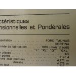 Taunus 71 Revue Technique Ford