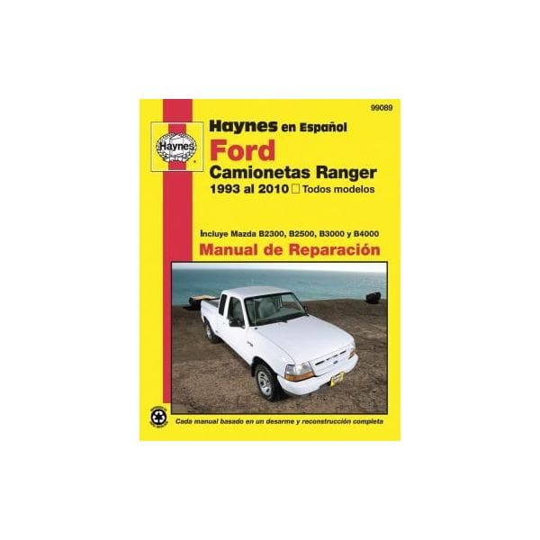 Ranger ET B2300 B2500 B3000 Revue Technique Haynes FORD MAZDA Espagnol