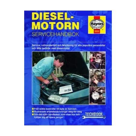 Dieselmotorn-servicehandbok Revue technique Haynes Suédois