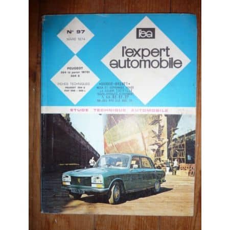 304 72- Revue Technique Peugeot