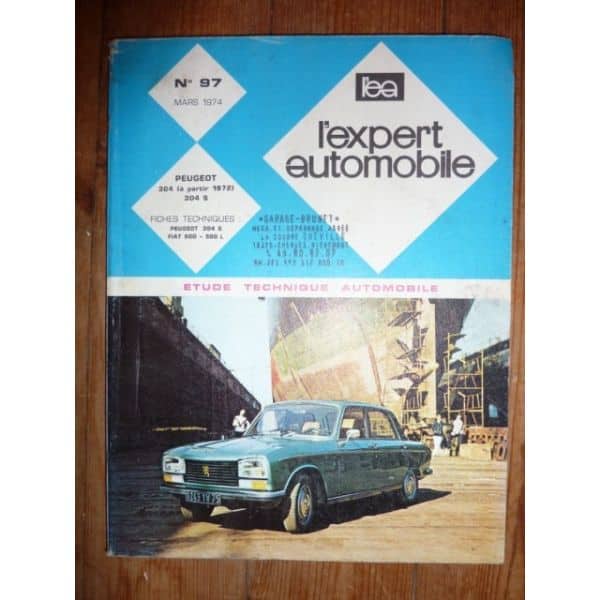304 72- Revue Technique Peugeot