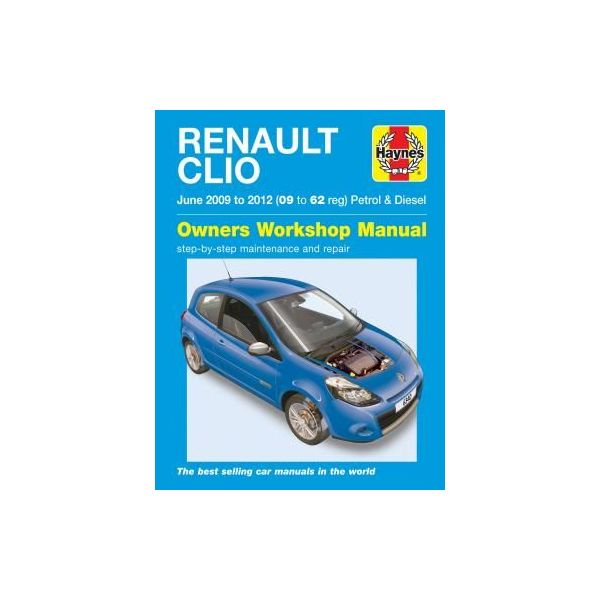 Renault Clio May 09-12  Revue technique Haynes Anglais