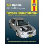 Kia Optima Repair Manual covering all Optima models for 01 thru 10 Revue technique Haynes Anglais