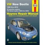 VW New Beetle Repair Manual for 98 thru 10 covering 1.8 and 2.0L gasoline engines and 1.9L TDI diesel engine f