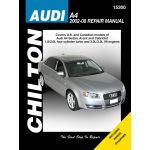 Audi A4 Chilton Repair Manual covering all US and Canadian models of Audi A4 Sedan Avant and Cabriolet for 02-