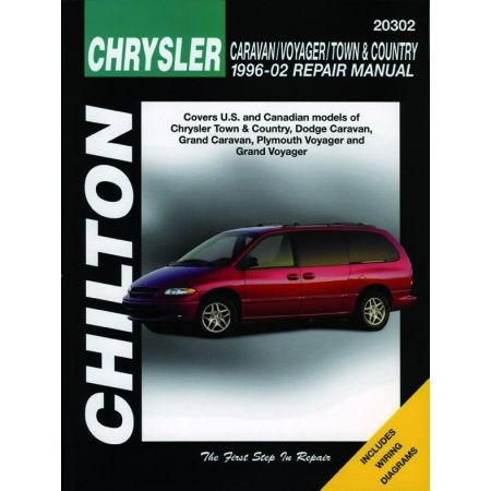 Chrysler Caravan Voyager Town Country Chilton Repair Manual for 96-02 Excludes information specific to all-whe
