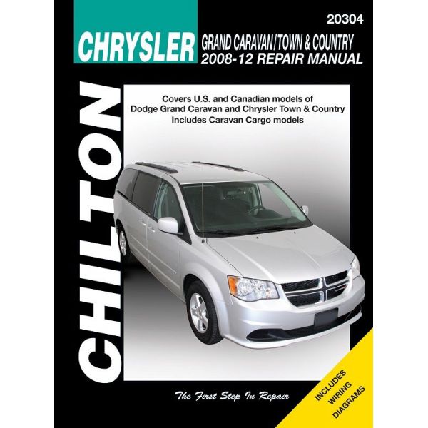 Chrysler Grand Caravan Town Country Chilton Repair Manual for 08-12 excludes information specific to all-wheel