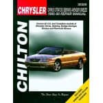 Chrysler Cirrus Stratus Sebring Avenger Breeze Chilton Repair Manual for 95-98 Revue technique Haynes Anglais