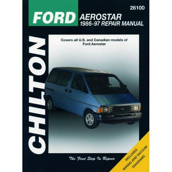 Aerostar 86-97 Revue Technique Haynes Chilton FORD Anglais