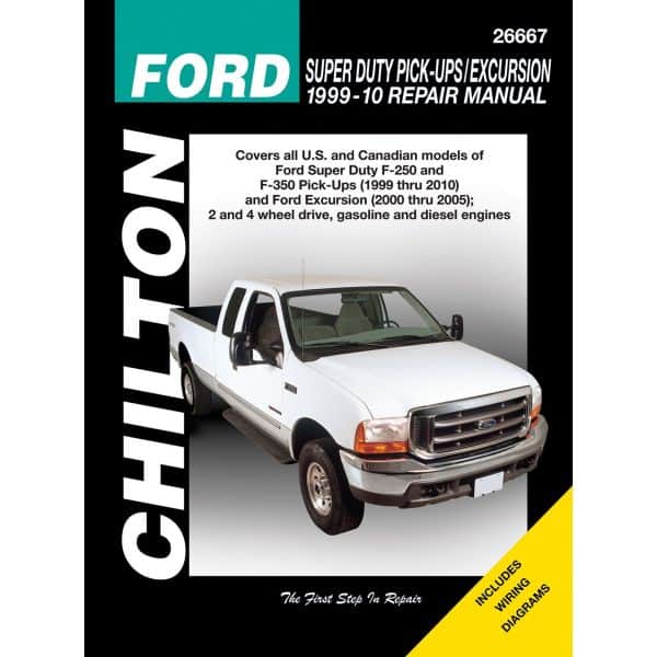 Super Duty Pick-Ups 99-10 Revue Technique Haynes Chilton FORD Anglais