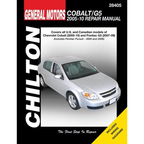 Cobalt G5 05-10 Revue Technique Haynes Chilton CHEVROLET PONTIAC Anglais