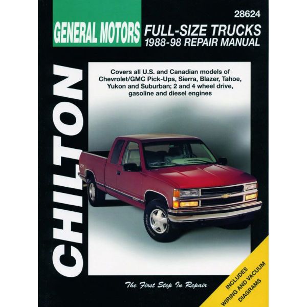 Full-Size Trucks 88-98 Revue Technique Haynes Chilton Anglais