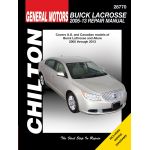 LaCrosse 05-13 Revue technique Haynes Chilton BUICK Anglais