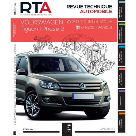 Tiguan Ph. II 04/11- Revue Technique VOLKSWAGEN VW