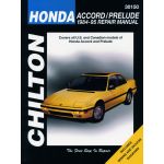 Accord Prelude  84-95 Revue technique Haynes Chilton HONDA Anglais