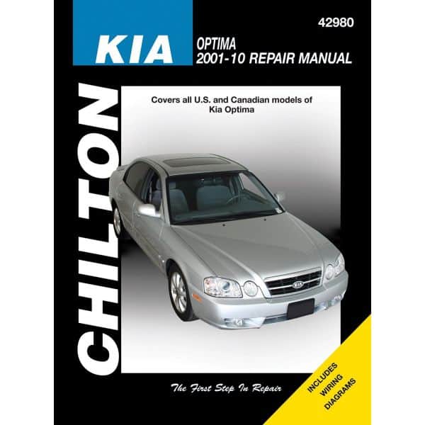 Optima 01-10  Revue technique Haynes Chilton KIA Anglais