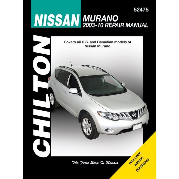 Murano 03-10 Revue technique Haynes Chilton NISSAN Anglais