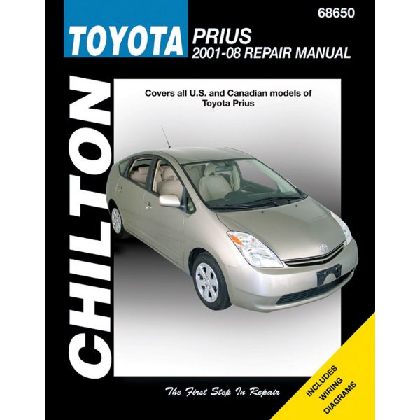 Prius 01-08 Revue technique Haynes Chilton TOYOTA Anglais