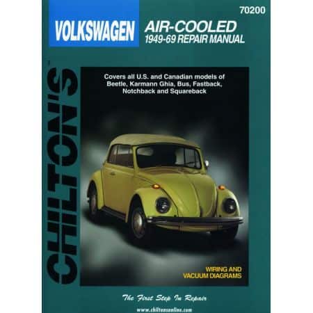 Beetle Karmann Ghia Bus 49-69 Revue Technique Haynes Chilton VW VOLKSWAGEN Anglais