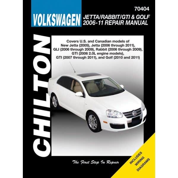 Jetta Rabbit GTI Golf 06-11 Revue Technique Haynes Chilton VW Anglais