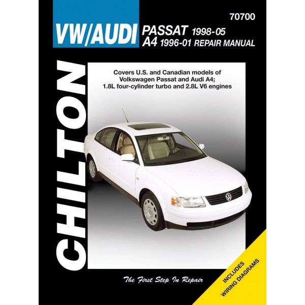 Passat 98-05 A4 96-01 Revue Technique Haynes Chilton VW AUDI Anglais