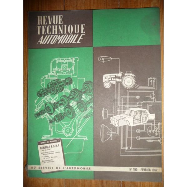 R3 R4 Revue Technique Renault