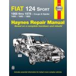 124 Sport Coupe & Spider 68-78  Revue technique Haynes FIAT Anglais