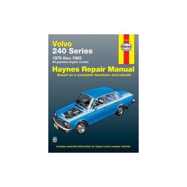 240 Series 76-93 Revue technique Haynes VOLVO Anglais