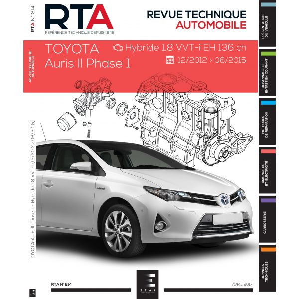Auris II 13-15 Revue Technique TOYOTA