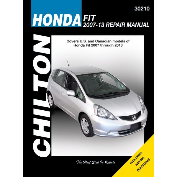 Fit 07-13 Revue technique Haynes Chilton HONDA Anglais