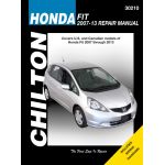 Fit 07-13 Revue technique Haynes Chilton HONDA Anglais
