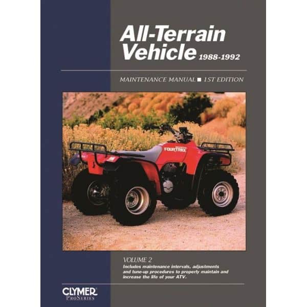 All-Terrain 88-92 Revue technique Haynes Clymer Anglais