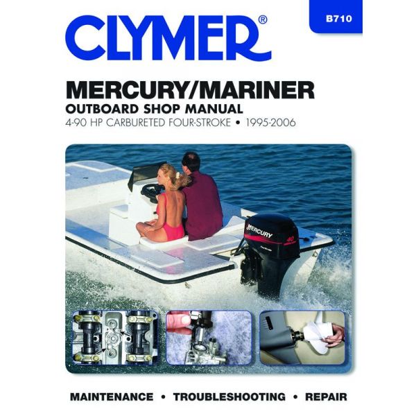 4-90 HP Revue technique Haynes Clymer MERCURY Anglais