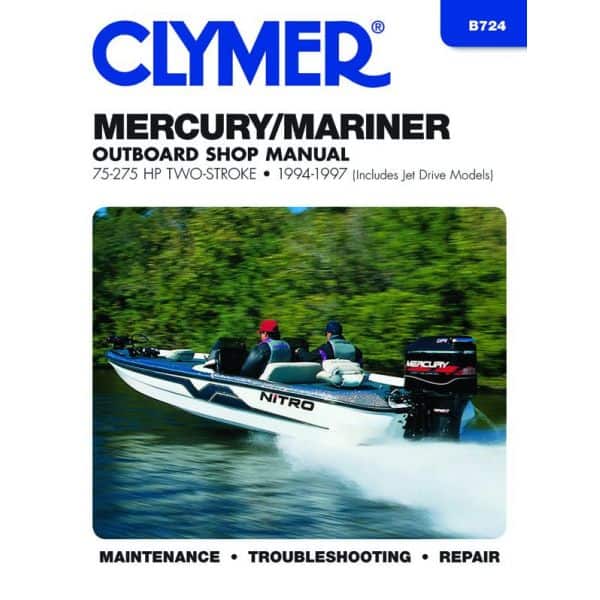 75-275 HP 94-97 Revue technique Haynes Clymer MERCURY Anglais