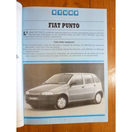 Punto 09/93-09-96 Revue Technique Fiat